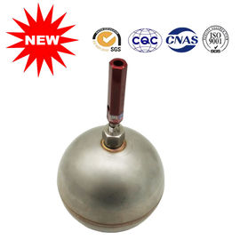 Compact Round Metal Float Ball With Handle Threaded Unidirectional Flow Direction