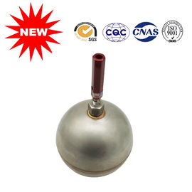 Compact Round Metal Float Ball With Handle Threaded Unidirectional Flow Direction